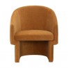 Sunpan Lauryn Lounge Chair Danny Amber - Front Angle