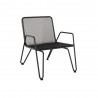 Woodard Turner Lounge Chair with Optional Cushion - Angled