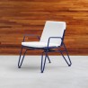 Woodard Turner Lounge Chair with Optional Cushion - Lifestyle