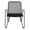 Woodard Turner Spring Lounge Chair with Optional Cushion - Front