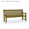 Anderson Teak Devonshire Extra Thick Bench- dimension - Anderson Teak Devonshire Extra Thick Bench- dimension