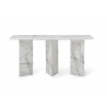 Selva Console in White- front view