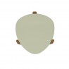 Manhattan Comfort Mid-Century Modern Gales End Table Pistachio Green Top
