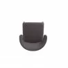 Manhattan Comfort Conrad Modern Woven Tweed Dining Chair in Black Top - Manhattan Comfort Conrad Modern Woven Tweed Dining Chair in Black Top