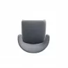 Manhattan Comfort Conrad Modern Woven Tweed Dining Chair in Grey Top - Manhattan Comfort Conrad Modern Woven Tweed Dining Chair in Grey Top