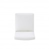 Manhattan Comfort Anna Modern Square Faux Leather Dining Chair in Cream Top