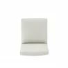 Manhattan Comfort Anna Modern Square Faux Leather Dining Chair in Light Stone Grey Top - Manhattan Comfort Anna Modern Square Faux Leather Dining Chair in Light Stone Grey Top