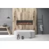 Modern Flames Landscape Pro Slim 44" / 56'' / 68'' / 80'' / 96'' Single-Sided Built-In Electric Fireplace - Lifestyle - Modern Flames Landscape Pro Slim 44" / 56'' / 68'' / 80'' / 96'' Single-Sided Built-In Electric Fireplace - Lifestyle