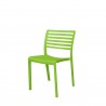 Savannah Side Chair - Green - Angled