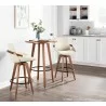 Cosmo 26" Fixed-Height Counter Stool - Cosmo 26" Fixed-Height Counter Stool