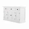 NovaSolo Halifax Mahogany Wood Buffet with 4 Doors 3 Drawers - NovaSolo Halifax Mahogany Wood Buffet with 4 Doors 3 Drawers