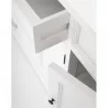NovaSolo Halifax Mahogany Wood Buffet with 4 Doors 3 Drawers - NovaSolo Halifax Mahogany Wood Buffet with 4 Doors 3 Drawers