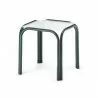 Telescope Casual 17" Square Obscure Acrylic Top End Table - Telescope Casual 17" Square Obscure Acrylic Top End Table