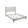 Alpine Furniture Madelyn Queen Panel Bed - Angled without Cushion - Alpine Furniture Madelyn Queen Panel Bed - Angled without Cushion