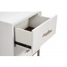 Alpine Furniture Madelyn Nightstand - Drawer Close-up