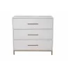 Alpine Furniture Madelyn Small Chest in White - Front - Alpine Furniture Madelyn Small Chest in White - Front