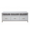  Alpine Furniture Madelyn TV Console - Front with Shelf Open