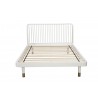 Alpine Furniture Madelyn California King Slat Back Platform Bed - Front without Cushion
