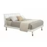 Madelyn Queen Slat Back Platform Bed - Angled - Madelyn Queen Slat Back Platform Bed - Angled