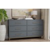  Alpine Furniture Madelyn Dresser in Slate Gray - Lifestyle