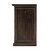 Nova Solo Halifax Mindi Wood Buffet with 2 Kubu Rattan Baskets - Side Angle