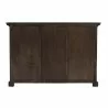 Nova Solo Halifax Mindi Wood Buffet with 2 Kubu Rattan Baskets - Back Angle - Nova Solo Halifax Mindi Wood Buffet with 2 Kubu Rattan Baskets - Back Angle