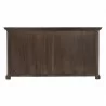Nova Solo Halifax Mindi Wood Buffet with 4 Basket Set - Back Angle - Nova Solo Halifax Mindi Wood Buffet with 4 Basket Set - Back Angle