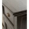 Nova Solo Halifax Mindi Wood Buffet with 4 Basket Set - Closeup Side Angle 2 - Nova Solo Halifax Mindi Wood Buffet with 4 Basket Set - Closeup Side Angle 2