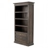 NovaSolo Halifax Mindi Wood Bookcase
