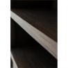 NovaSolo Halifax Mindi Wood Bookcase