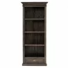 Nova Solo Halifax Mindi Wood Bookcase with 1 Drawer - Front Angle - Nova Solo Halifax Mindi Wood Bookcase with 1 Drawer - Front Angle