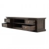 Nova Solo Halifax Mindi TV Unit with 4 Drawers - Front Side Opened Angle