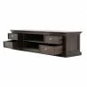 Nova Solo Halifax Mindi TV Unit with 4 Drawers - Front Side Opened Angle - Nova Solo Halifax Mindi TV Unit with 4 Drawers - Front Side Opened Angle
