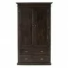 NovaSolo Halifax Mindi Wood Wardrobe - Front Angle - NovaSolo Halifax Mindi Wood Wardrobe - Front Angle