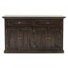 NovaSolo Halifax Mindi Mahogany Wood Classic Buffet - Front Angle