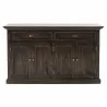 NovaSolo Halifax Mindi Mahogany Wood Classic Buffet - Front Angle - NovaSolo Halifax Mindi Mahogany Wood Classic Buffet - Front Angle
