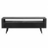 NovaSolo Nordic Smooth Boat Wood & Iron TV Dresser - 3 Drawers - Back Angle - NovaSolo Nordic Smooth Boat Wood & Iron TV Dresser - 3 Drawers - Back Angle