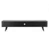 NovaSolo Nordic Mindi Smooth Boat Wood & Iron TV Dresser - 2 Drawers - Back Angle - NovaSolo Nordic Mindi Smooth Boat Wood & Iron TV Dresser - 2 Drawers - Back Angle
