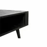  NovaSolo Nordic Mindi Smooth Boat Wood & Iron Coffee Table Open Shelf -  Closeup Angle -  NovaSolo Nordic Mindi Smooth Boat Wood & Iron Coffee Table Open Shelf -  Closeup Angle