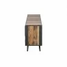 Nova Solo Nordic Rattan TV Dresser - 4 Doors - Side Angle - Nova Solo Nordic Rattan TV Dresser - 4 Doors - Side Angle