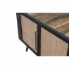 Nova Solo Nordic Rattan TV Dresser - 4 Doors - Closeup Top Angle - Nova Solo Nordic Rattan TV Dresser - 4 Doors - Closeup Top Angle