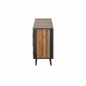 NovaSolo Nordic Rattan Buffet - 2 Doors 3 Drawers - Side Angle - NovaSolo Nordic Rattan Buffet - 2 Doors 3 Drawers - Side Angle