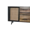 NovaSolo Nordic Rattan Buffet - 2 Doors 3 Drawers - Closeup Angle - NovaSolo Nordic Rattan Buffet - 2 Doors 3 Drawers - Closeup Angle