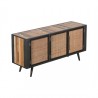 Nova Solo Nordic Rattan TV Dresser - 3 Doors