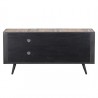 Nova Solo Nordic Rattan TV Dresser - 3 Doors