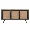 Nova Solo Nordic Rattan TV Dresser - 3 Doors - Nova Solo Nordic Rattan TV Dresser - 3 Doors