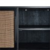 NovaSolo Nordic Rattan Boat Wood & Iron Buffet - 4 Doors