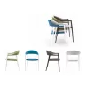 Powder Coated Aluminum Frame Side Chair - TEX-01S - Variations - Powder Coated Aluminum Frame Side Chair - TEX-01S - Variations