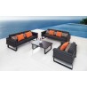 Palm Beach Coffee Table - Aluminum - Lifestyle 1
