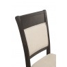 Alpine Furniture Brayden Set of 2 Side Chairs - Front Close-up